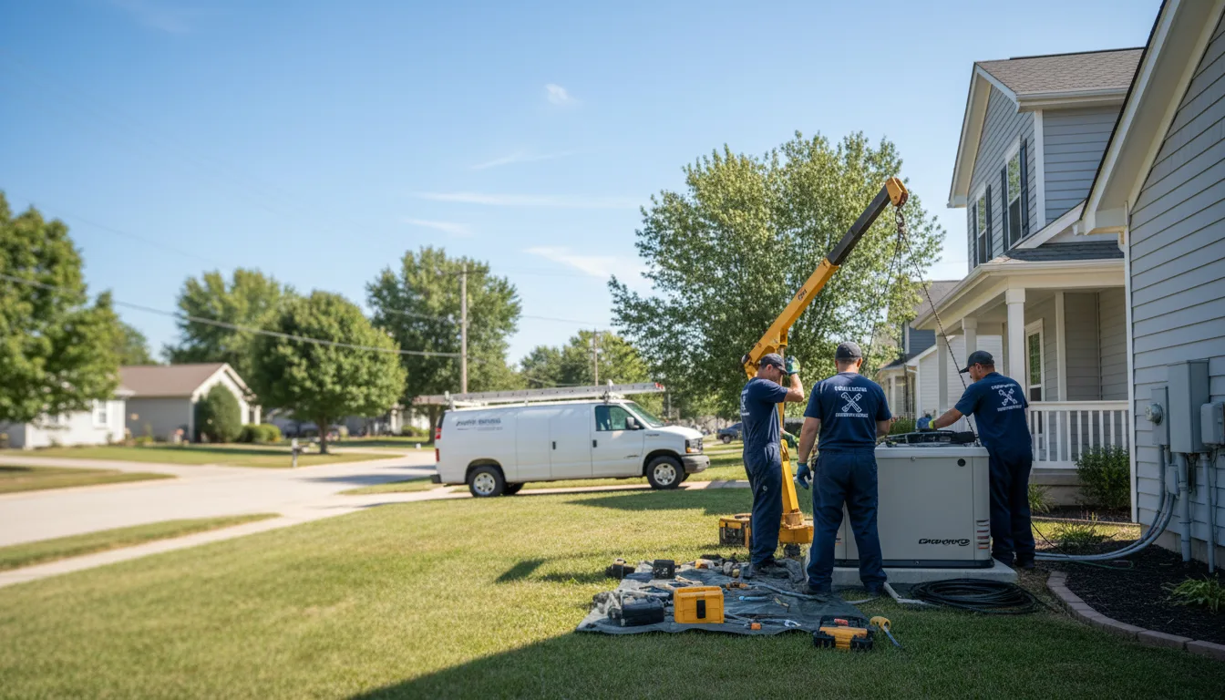 Generator Installation in Crest Hill, IL near me